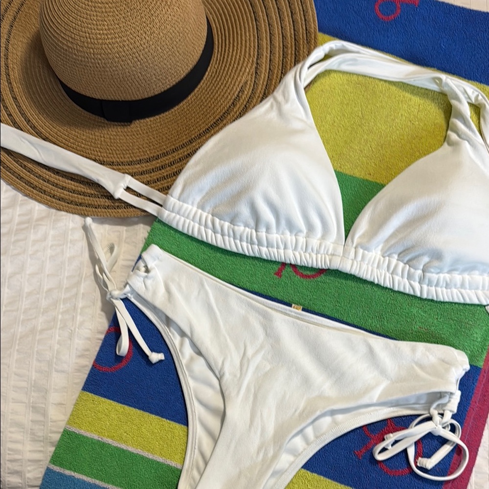 Medium White Bikini